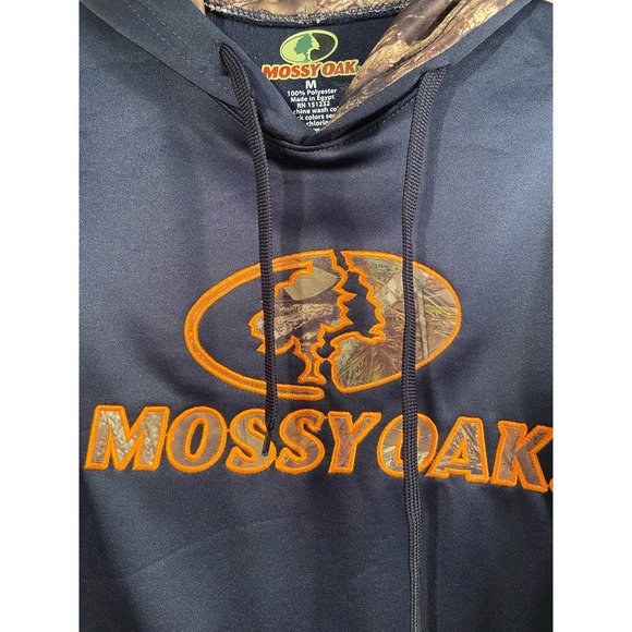 Mossy Oak Lined Camouflage Sweatshirt Hoodie - SZ M * MSS05 - Picture 2 of 9
